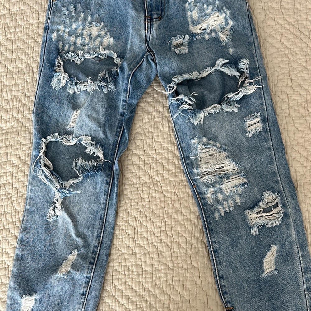 One Teaspoon Ripped Skinny Jeans - Picture 5 of 9